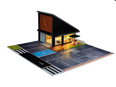 GFans 1:64 Diorama Car Garage &ndash; LED Lights Display 710025