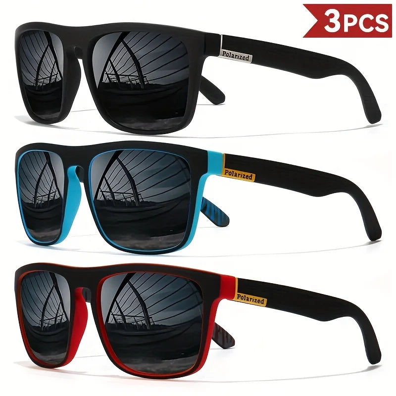 Vintage Polarized Sunglasses 3PCS-1
