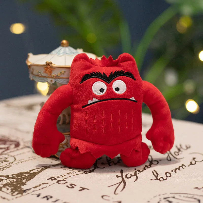 Color Monster Emotion Plush Toy - 15cm Cute Stuffed Doll for Kids