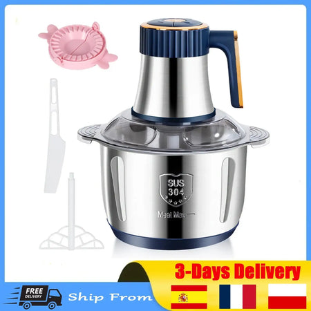 Romancom 500W Meat Grinder 5L &ndash; High Speed 40000RPM