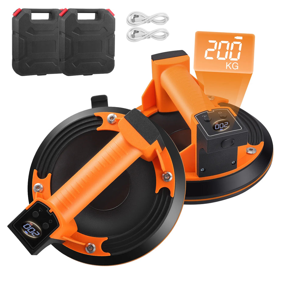 200kg Elektrisk Vakuum Sugkopp Lyftare För Plattor Och Glas