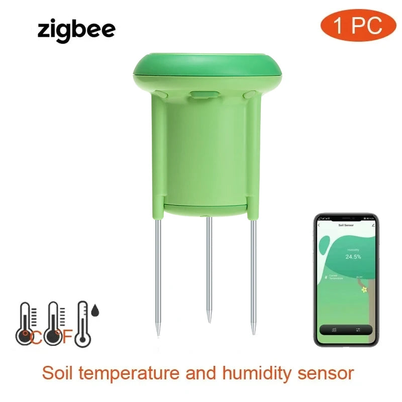 Tuya Smart Zigbee Soil Tester 1pc