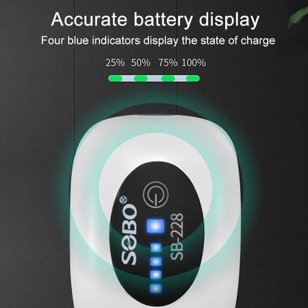 SOBO AB479-9 Aquarium Air Pump &ndash; Silent USB Rechargeable