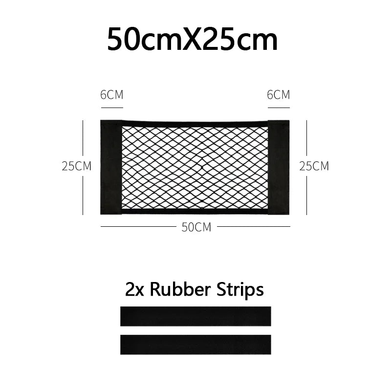 Car Trunk Net &ndash; Universal Mesh Organizer For Car Storage