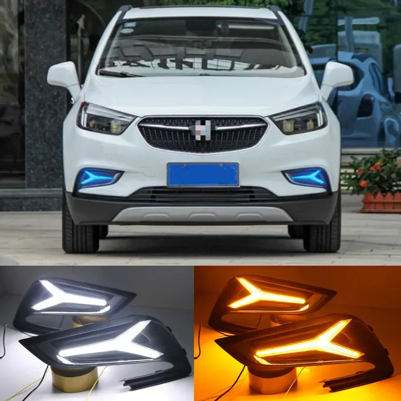 Twee LED Dagrijverlichting Buick Encore Mokka 2016 2018