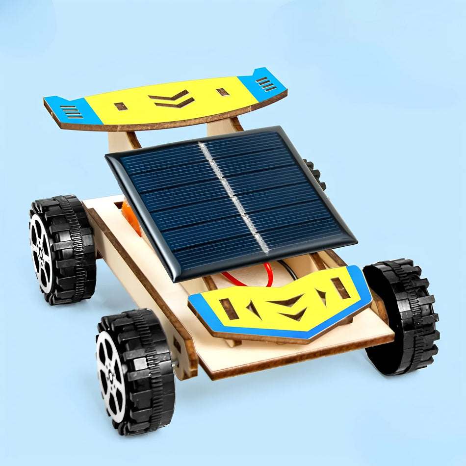 Solar Powered Car Model Kit For Kids Educational Toy