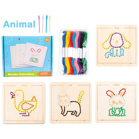 BZS00449 Embroidery Threading Game &ndash; Fine Motor Skills B