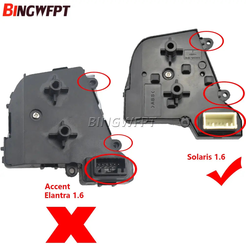 Cruise Control Multifunction Steering Wheel Button Switch For Hyundai Movable Collar Solaris 1.6L 2017 2018 2019 2020 2021 2022 by InterCyprus Trading Ltd