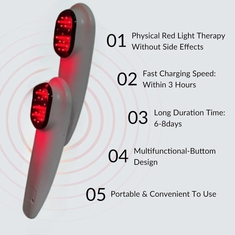 Smertelindrende Laser 17 Dioder 650nm 808nm Til Sene Rehabilitering