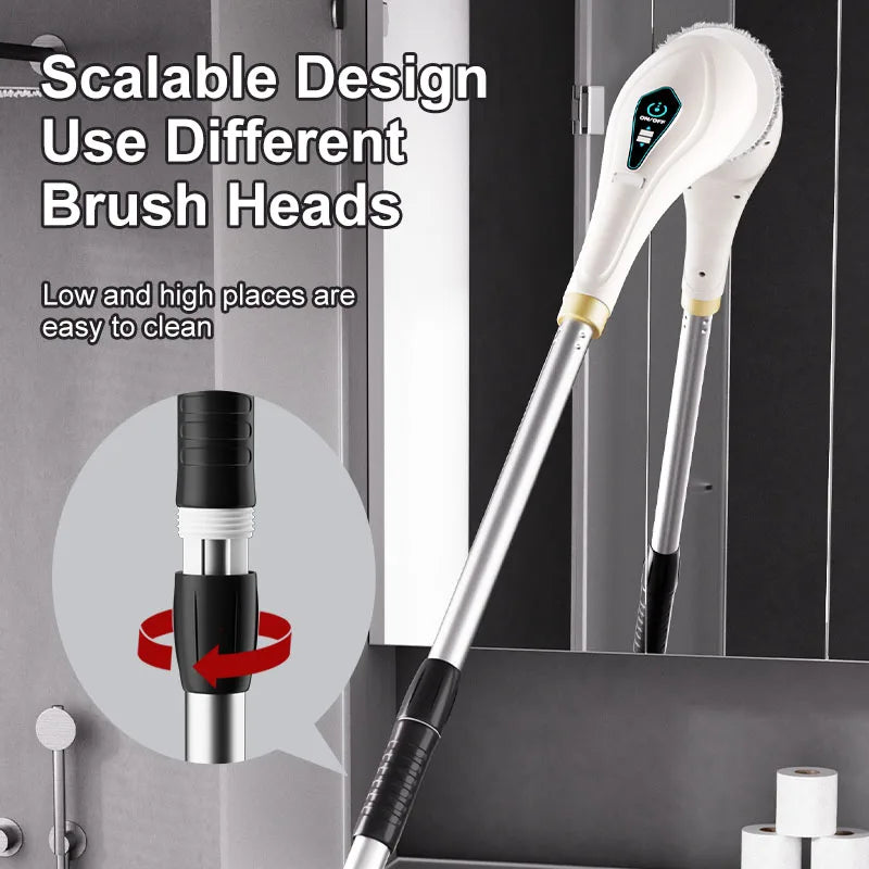 New 8-in-1 Electric Cleaning Brush - Wireless Telescopic