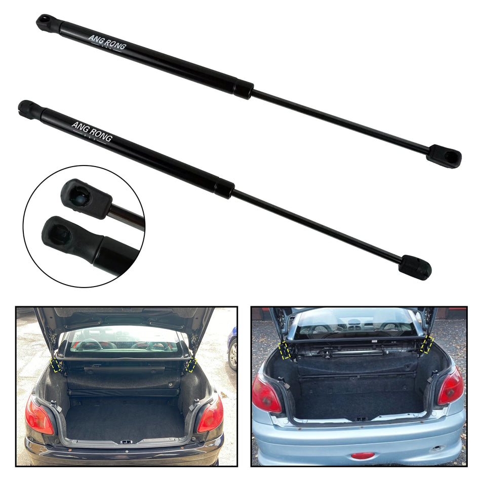 Plynové vzpery zadného dverí pre Peugeot 206 CC kabriolet 2000-2010 8731F2 náhradná sada