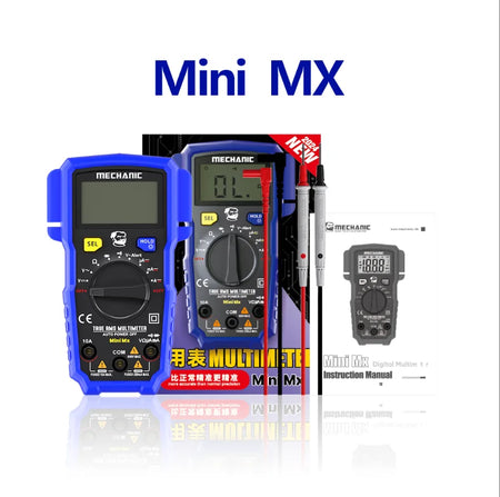 Mechanic Digital Multimeter ACDC Voltage True RMS &ndash; NCV Mini MX
