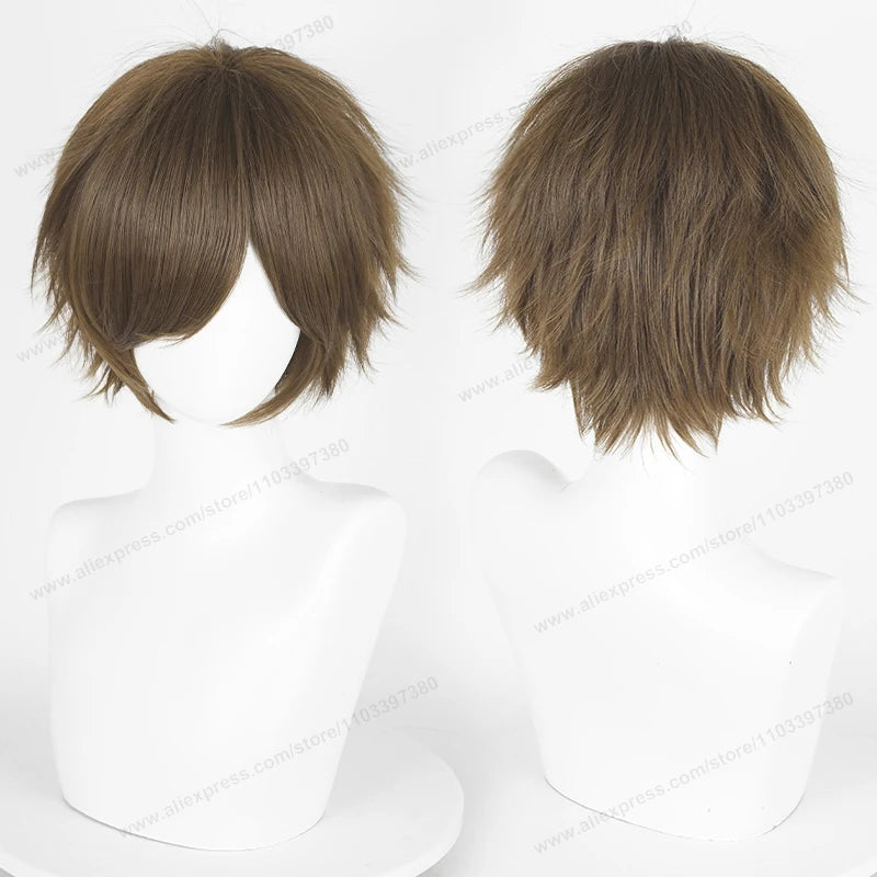 30cm Cosplay Wig - Heat Resistant Synthetic Hair in Various Colours