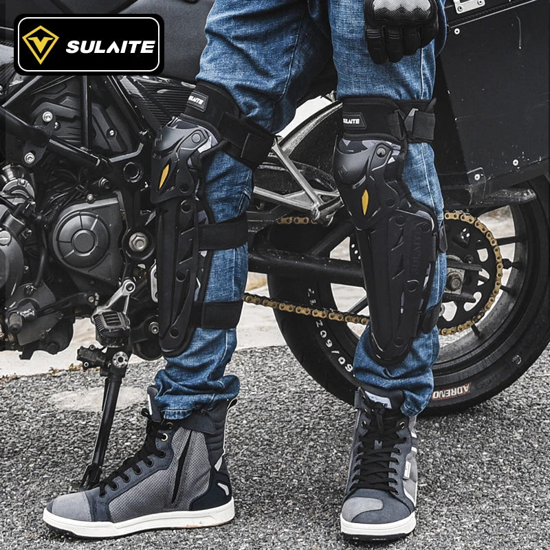 All-Weather Motocross Knee and Elbow Pads for Ultimate Riding Protection