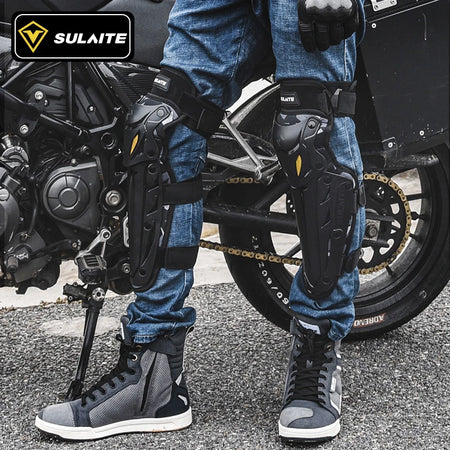 All-Weather Motocross Knee and Elbow Pads for Ultimate Riding Protection