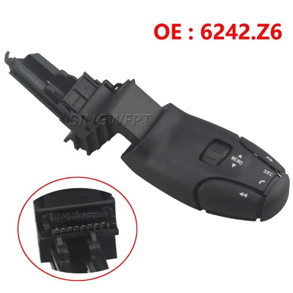 Car Accessories For Peugeot 307 308 408 206 207 301 3008 For Citroen C2 Audio Control Lever Switch 6242Z6 by InterCyprus Trading Ltd