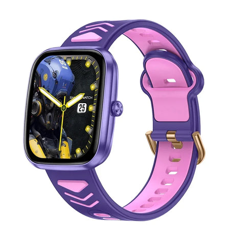 Luxuglow Kids Smart Watch &ndash; HD 1.75 Inch Touch Screen Purple