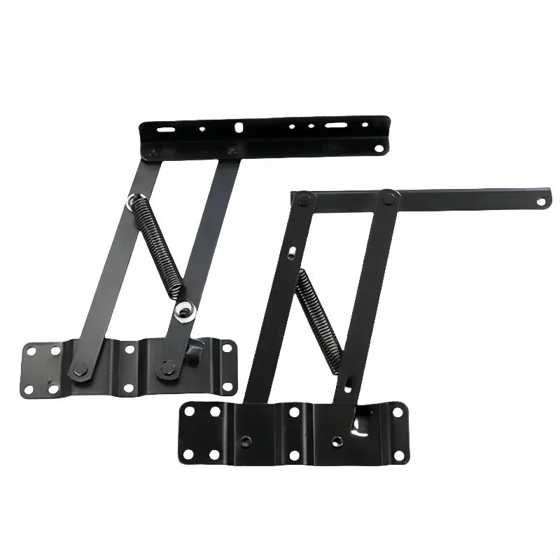 2PCS Lift Up Top Folding Hydraulic Tea Table Hinge &ndash; Heavy Duty Steel Construction spring