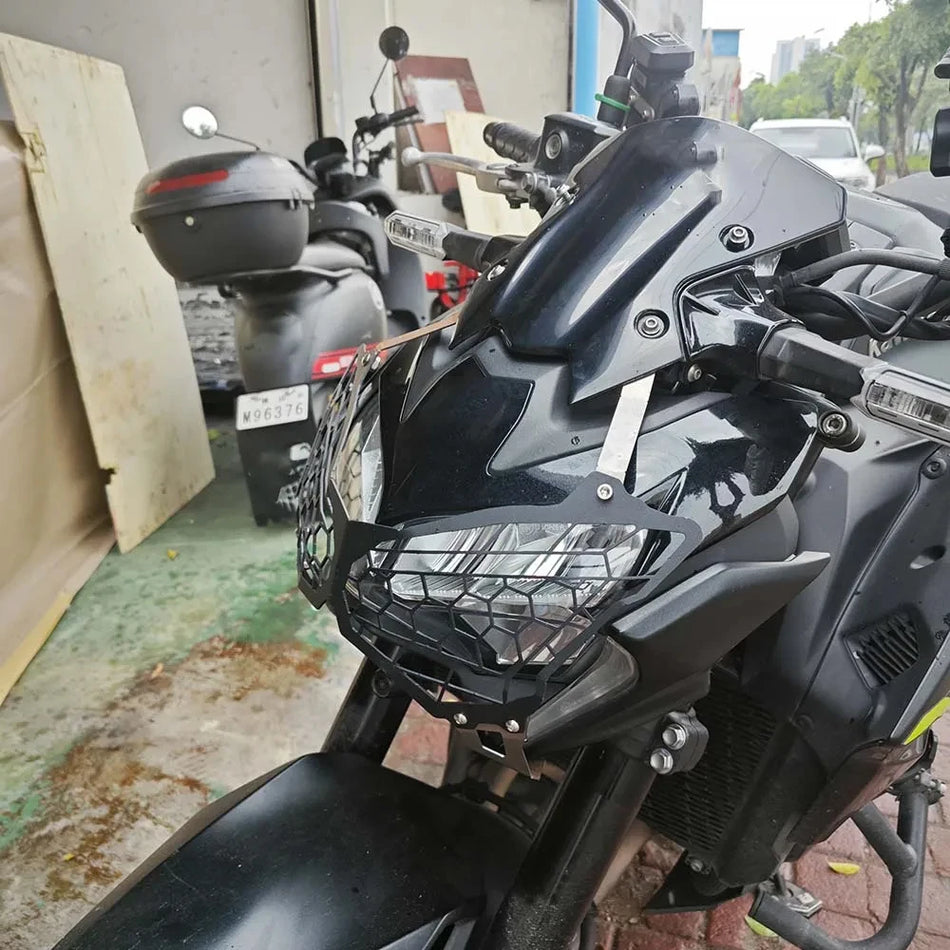 Kawasaki Z900 Headlight Protector Cover Grill Guard for 2020-2024, Protective Shield