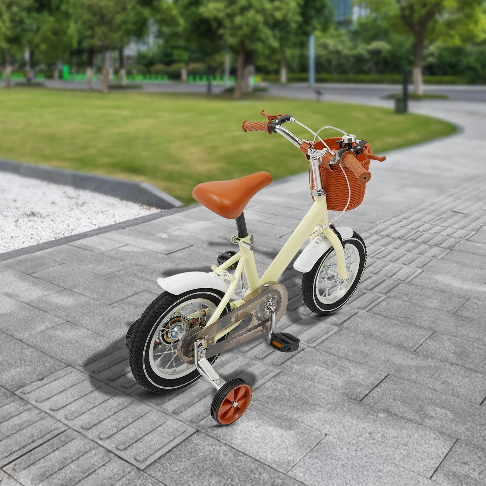 12 Inch Kids Bike With Training Wheels &ndash; Dual Brakes