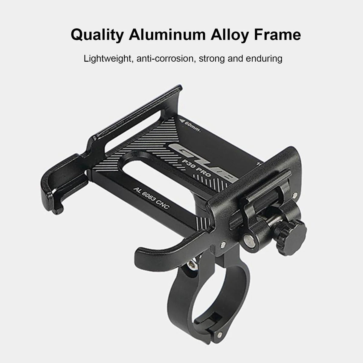 Bike Cell Phone Holder Bracket &ndash; Fast Release Buckle