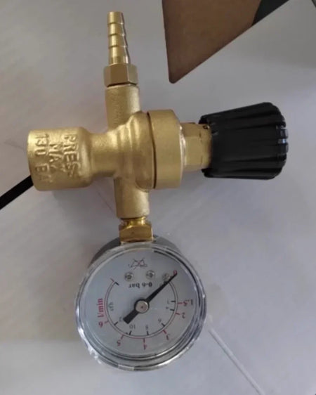 YJ-04A Mini Argon CO2 Pressure Reducer &ndash; 6 L/min Flow