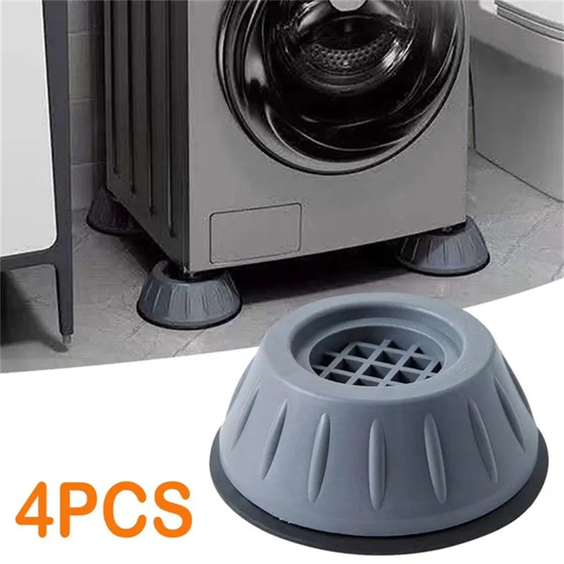 Anti Vibration Feet Pads Rubber Legs Slipstop Silent Skid Raiser Mat For Washing Machine Support Dampers Stand Accessories