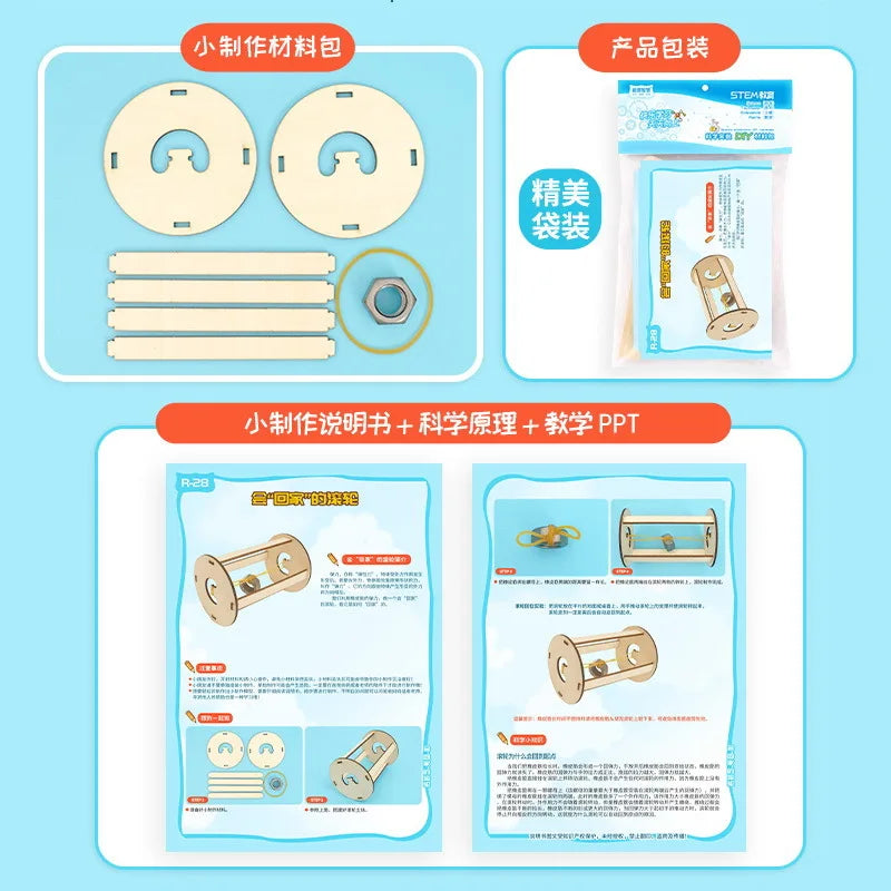 DIY kuka valjak STEM set za djecu za obrazovanje u znanosti