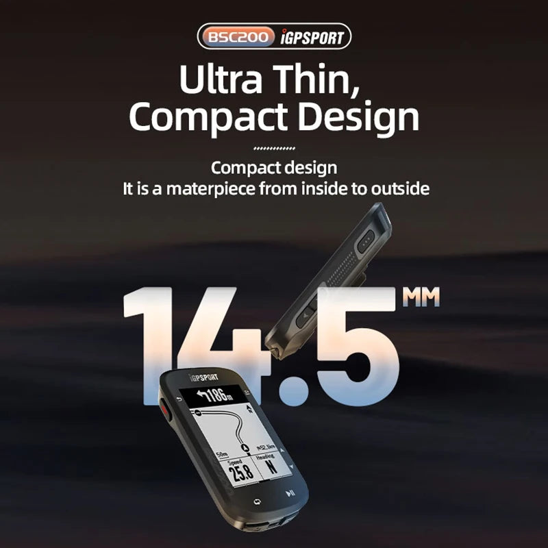 iGPSPORT BSC200 &ndash; Wireless Waterproof GPS Cycling Computer