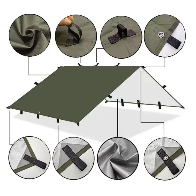 OEIN Waterproof Sunshade Canopy &ndash; Lightweight UV Protection