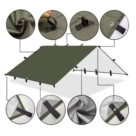 OEIN Waterproof Sunshade Canopy &ndash; Lightweight UV Protection