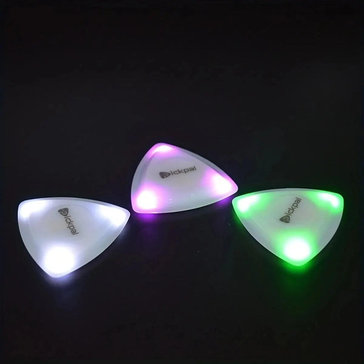 Miwayer LED Luminous Guitar Picks &ndash; Three Color Light