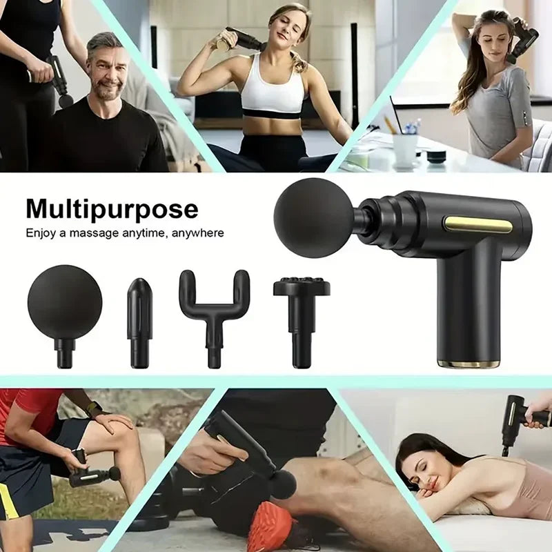 Fascial Massage Gun &ndash; Deep Tissue Relief with LED Touch Screen