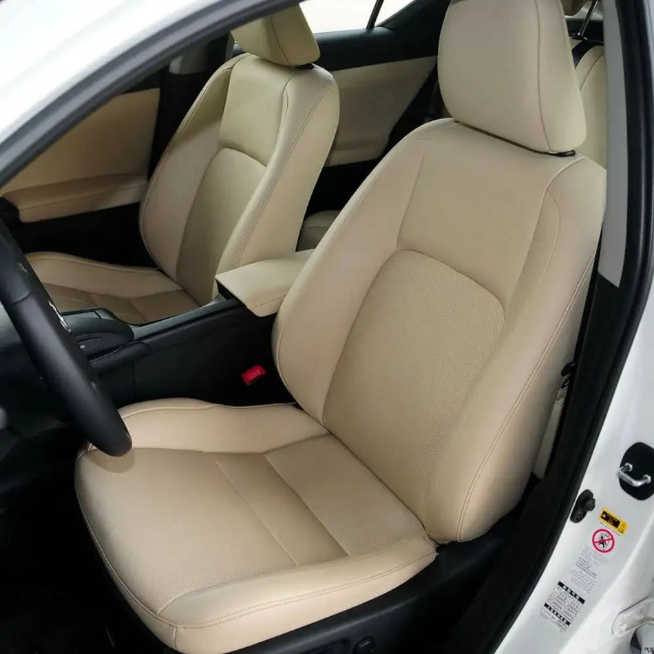Lexus CT 200h Ψεύτικα Δερμάτινα Καλύμματα Μπροστινών Καθισμάτων Προσαρμοσμένο Σετ