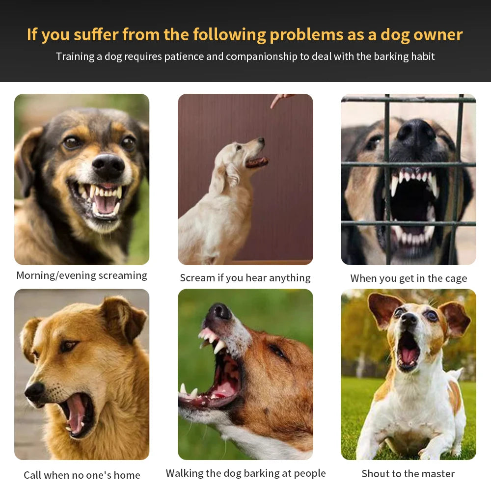 Dog Training Collars Chargeable Anti Bark &ndash; Low Static