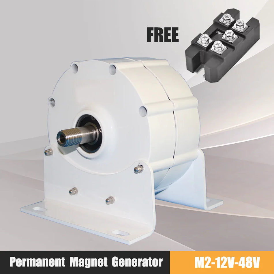 Generatore Eolico a Magneti Permanenti Senza Ingranaggi 6kW 12V