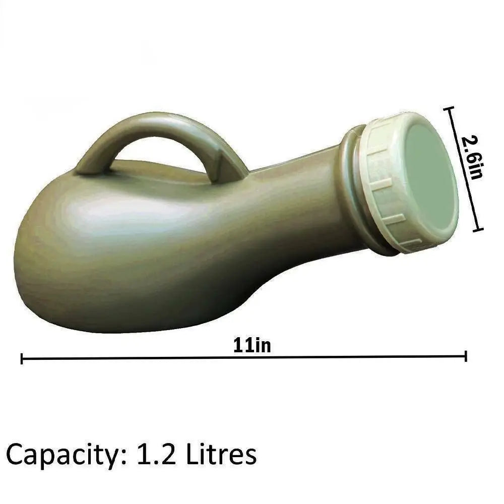 Nu 1000ml Portable Urinal Bottle &ndash; Unisex Travel Toilet Aid