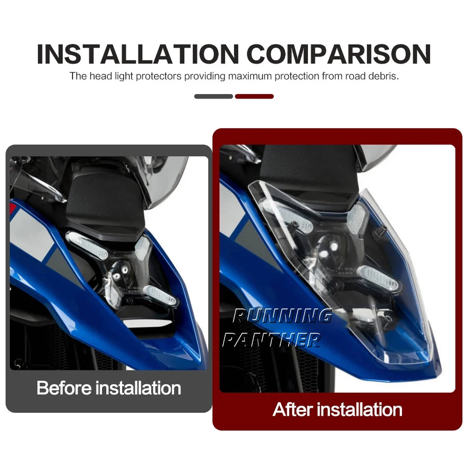 Lukturu aizsargs dūmains caurspīdīgs BMW R1300GS 2023. gadam