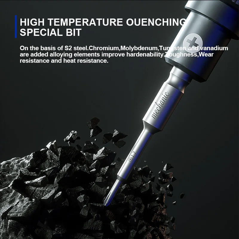 MECHANIC High Hardness Screwdriver Kit &ndash; Precision Multifunctional Repair Tool