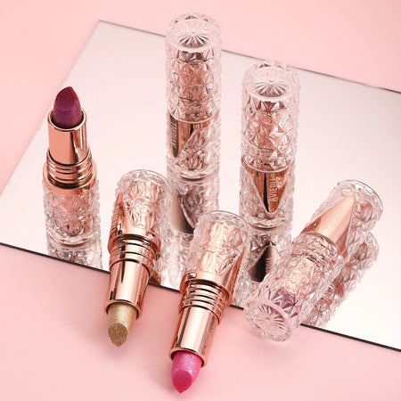 NoEnName_Null Fine Glitter Moisturising Lipstick