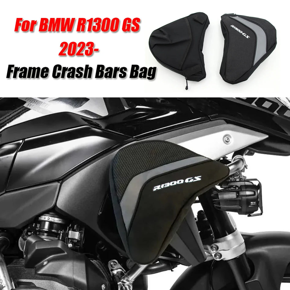 BMW R 1300 GS Verktygsväska, Vattentät Nylonstötfångare för Krockbågar