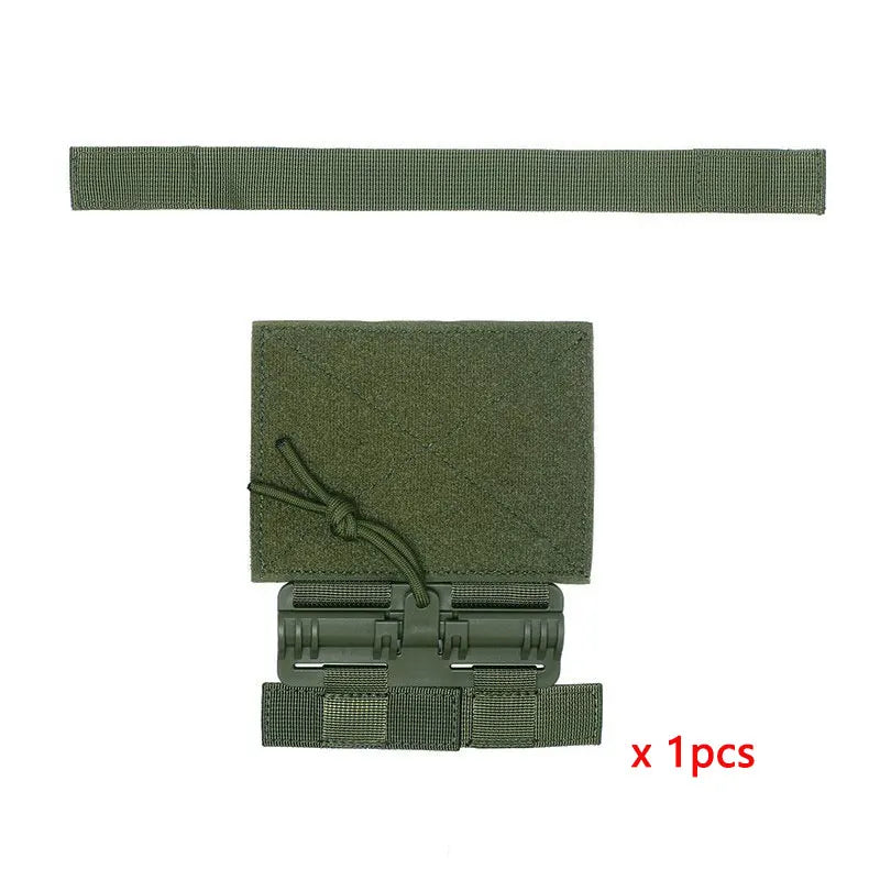 Tactical Quick Removal Vest Buckle Set &ndash; Easy Install Green 1pcs