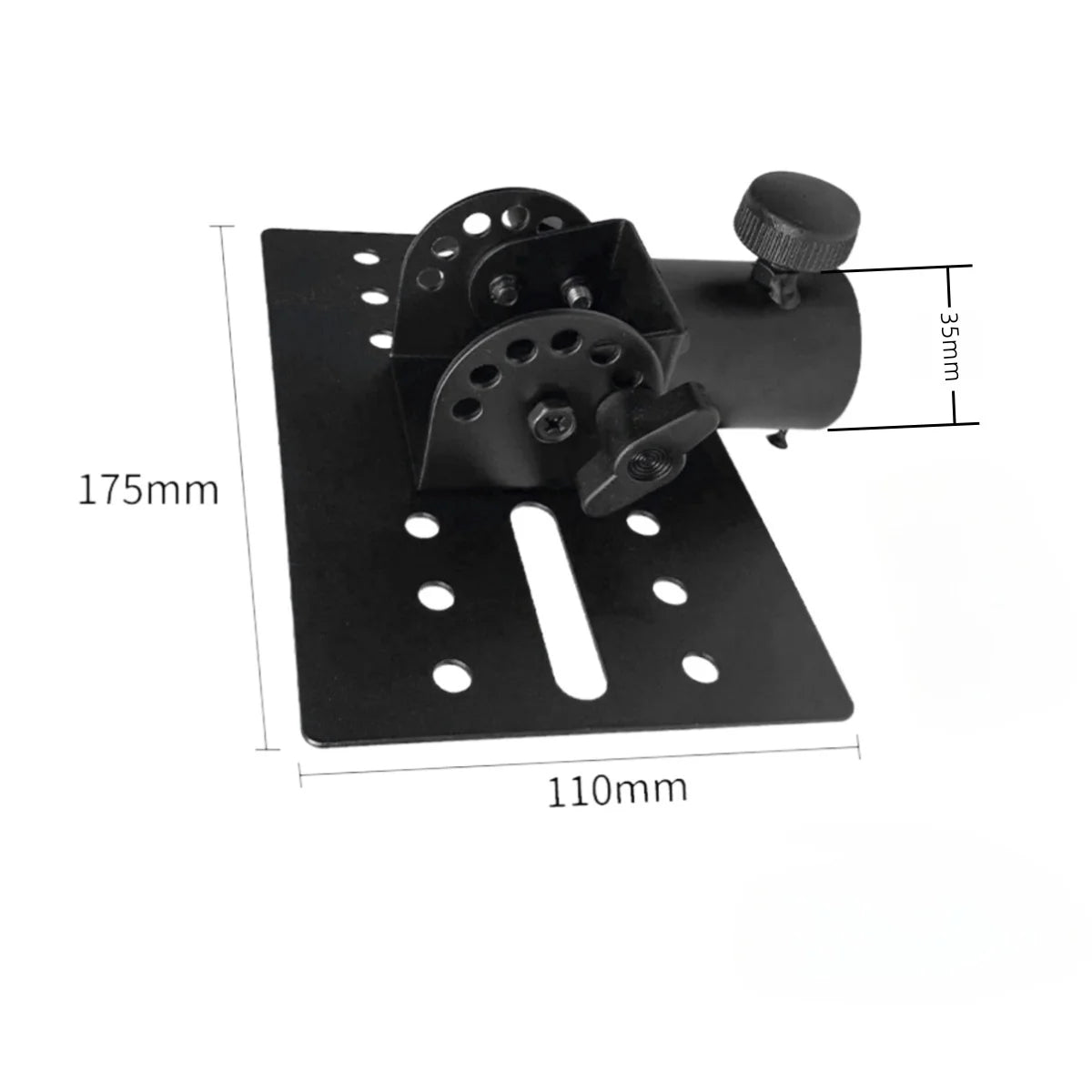 Miwayer 35mm DJ Speaker Stand Adapter Cap &ndash; Rotatable Top