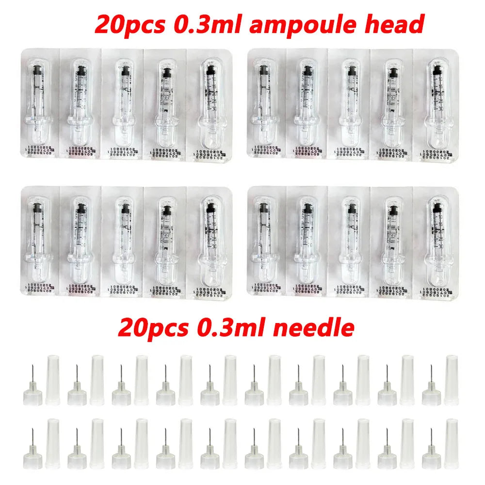 2 In 1 High Pressure Hyaluronic Pen - Anti Wrinkle Lifting as show A