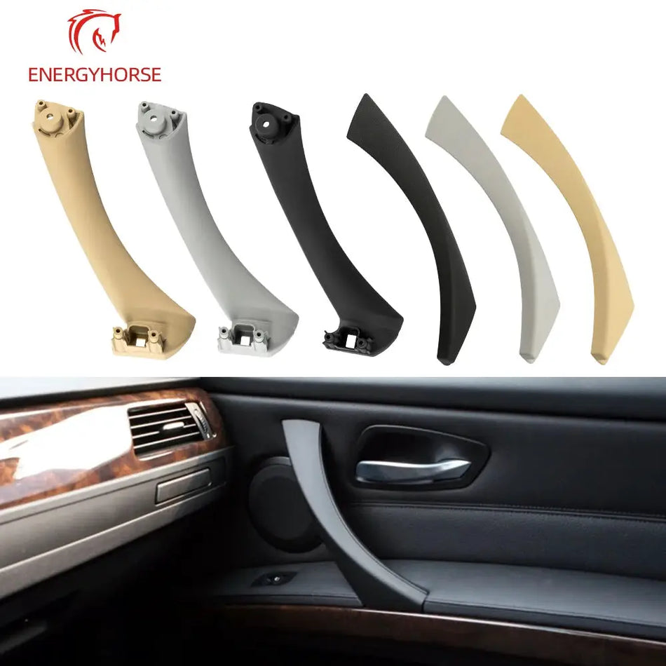 LHD RHD Beige Black Gray Interior Door Pull Handle Set Replacement For BMW 3 Series E90 E91 E92 316 318 320 325 328i 2004-2012 by InterCyprus Trading Ltd