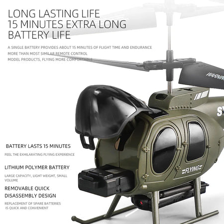 6Ch RC Helicopter &ndash; 4K Aerial Photography