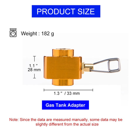 Widesea Camping Stove Propane Refill Adapter &ndash; Efficient Fuel Solution for Outdoor Cooking