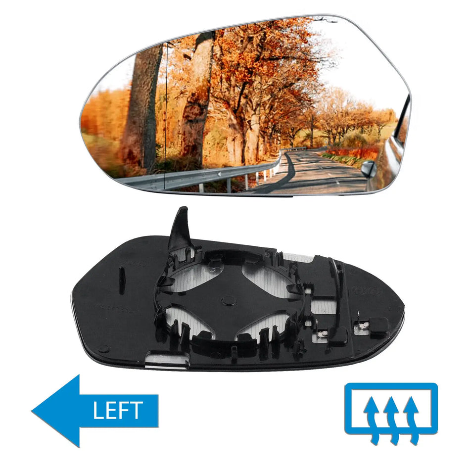 Verwarmde zijspiegelglas voor Audi A6 C7 4G 2011-18