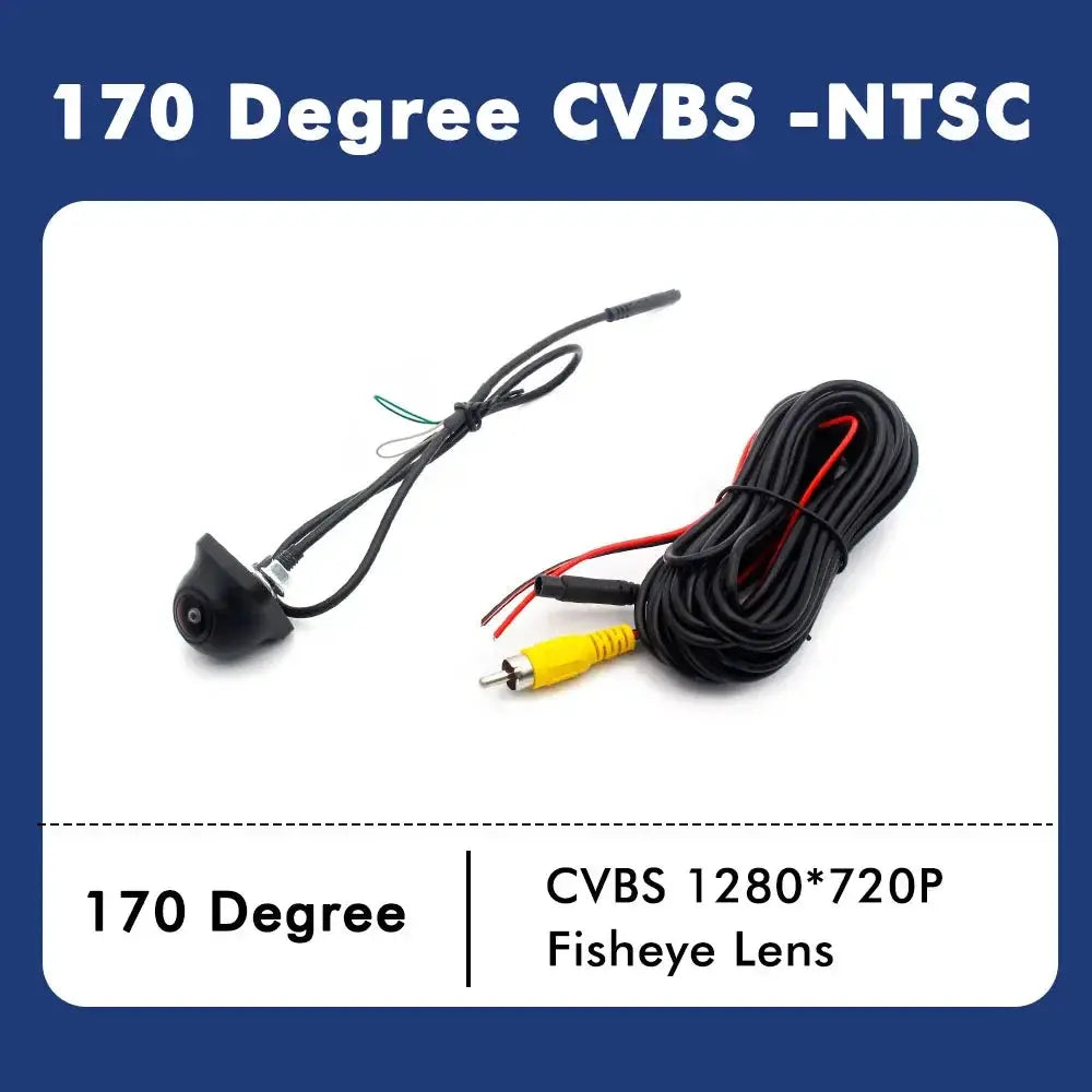 SMARTOUR 180 Degrees 1920x1080P Car Rear View Camera Fisheye Full AHD Night Vision Reverse AHD 4 Pin Vehicle Parking Camera by InterCyprus Trading Ltd