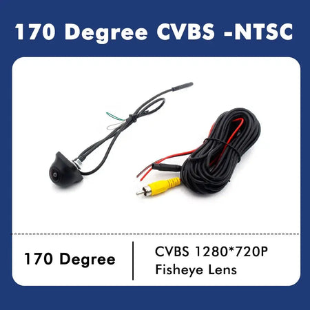 SMARTOUR 180 Degrees 1920x1080P Car Rear View Camera Fisheye Full AHD Night Vision Reverse AHD 4 Pin Vehicle Parking Camera by InterCyprus Trading Ltd